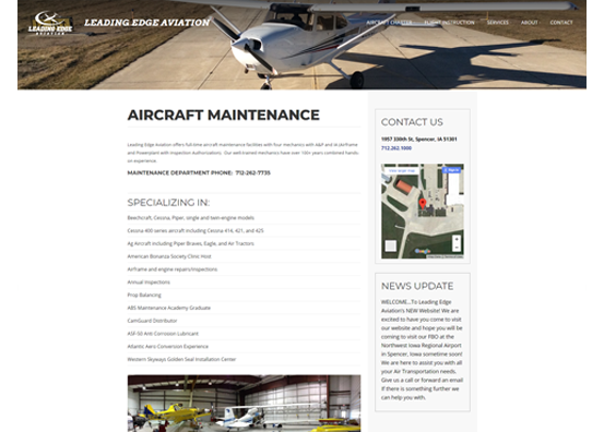 Leading Edge Aviation Maintenance